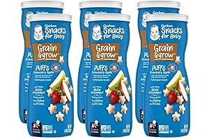 Gerber Baby Snacks Puffs: Wholesome Goodness for Tiny Taste Buds