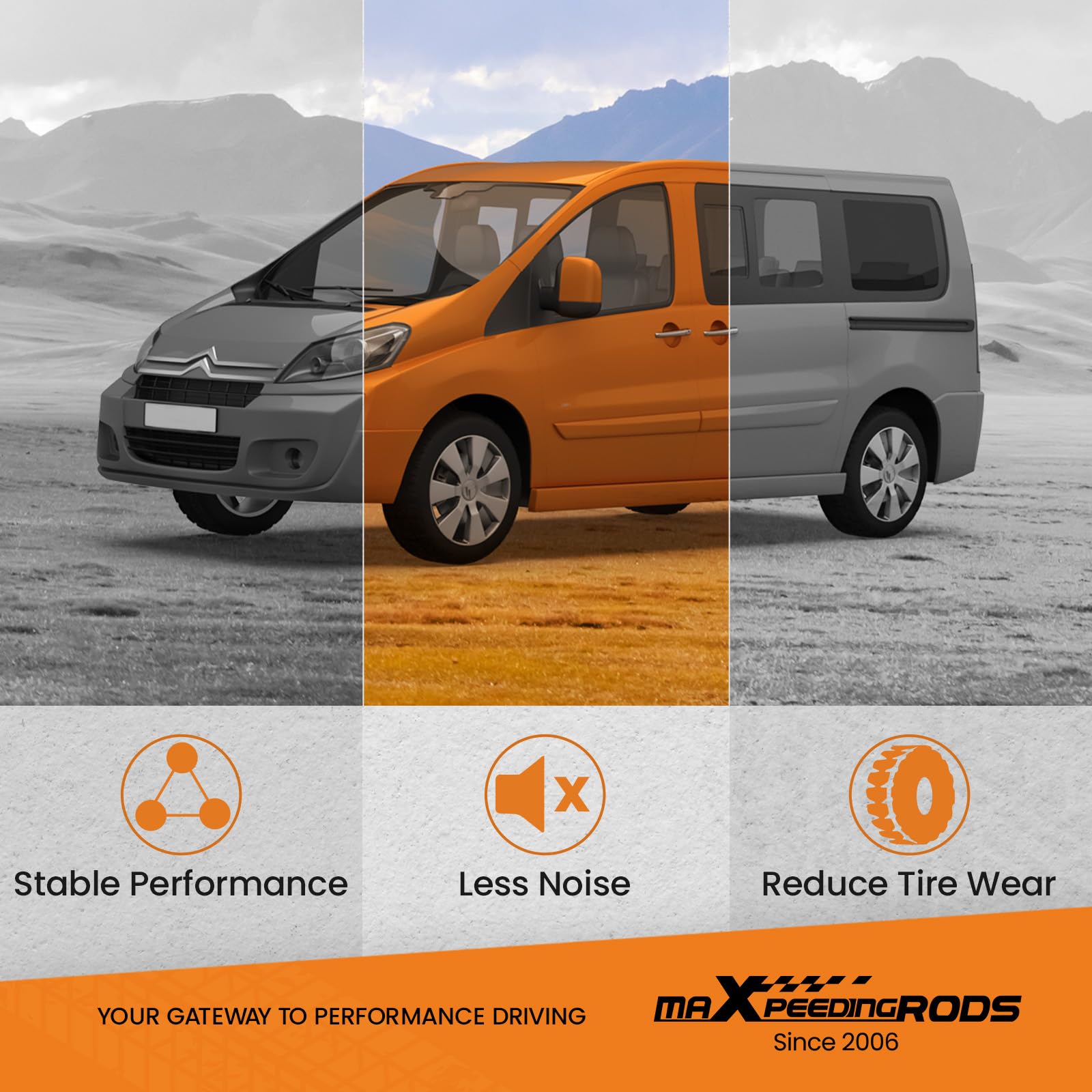 maXpeedingrods Luftfederung Hinten 12V Kompressor Kit für Fiat Ducato 1994-2024 4000KG