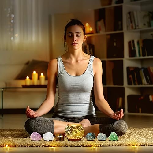 Miniatura 5 de Aovila Regalos de cumpleaños de Piscis para mujer juego de caja de regalo con cristales de piedras natales regalos del zodiaco regalos de astrología