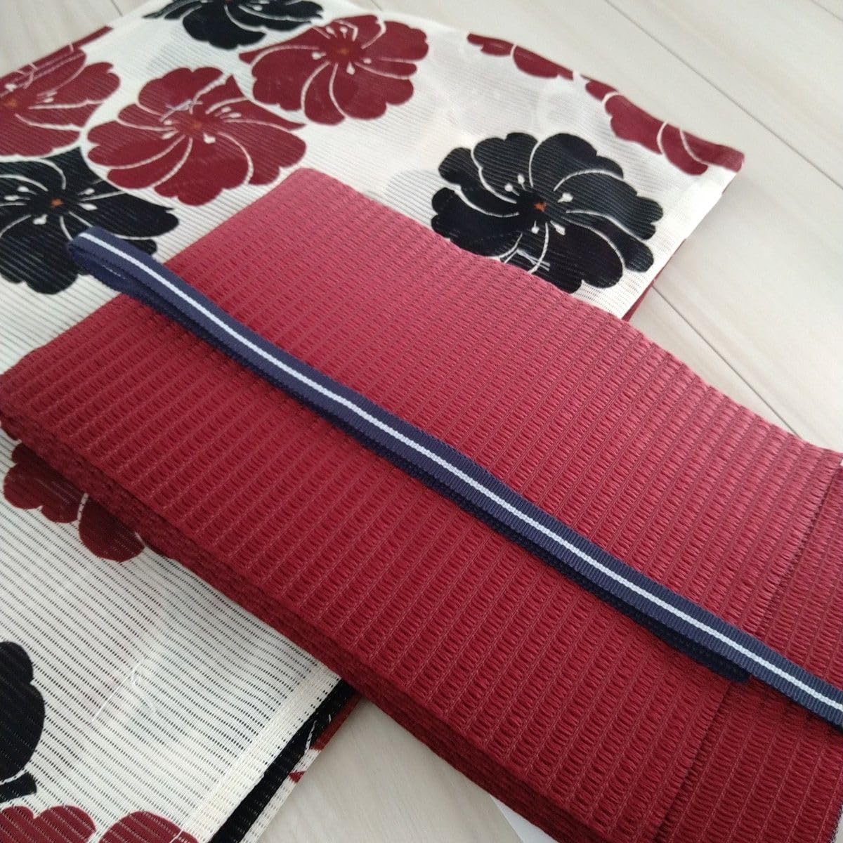 新品☆呉服屋♪高級綿絽・大人上品な鴛鴦高級夏着物浴衣3点セット