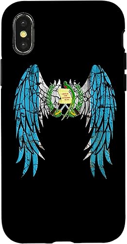 Miniatura 7 de Funda para iPhone 15 Pro Max Guatemala, bandera de Guatemala, alas de ángel, Jesús, Biblia cristiana de Guatemala