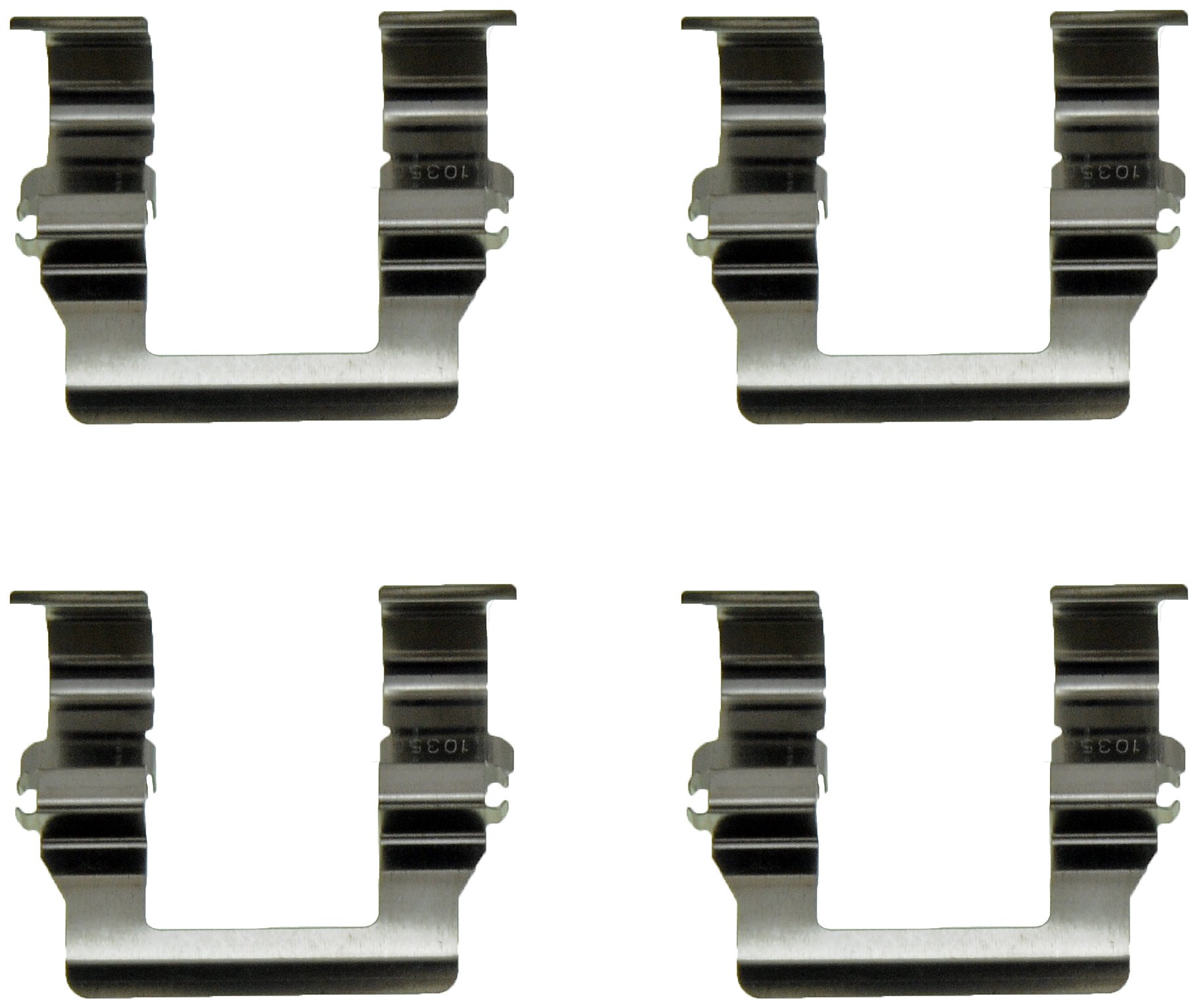 DISC BRAKE HDWE KIT - Disc Brake Hardware Kit - Brake Bolt Kit - This disc brake hardware kit is designed to match the original hardware required to repair the disc brake on specified vehicles. Made of quality components, this kit is engineered for reliable performance and durability. - Chrysler 2005-01, Chrysler 1995, Dodge 2005-94, Eagle 1996-90, Mitsubishi 2002-89, Plymouth 1994-90 - Dorman HW13281 Front Disc Brake Hardware Kit Compatible with Select Models