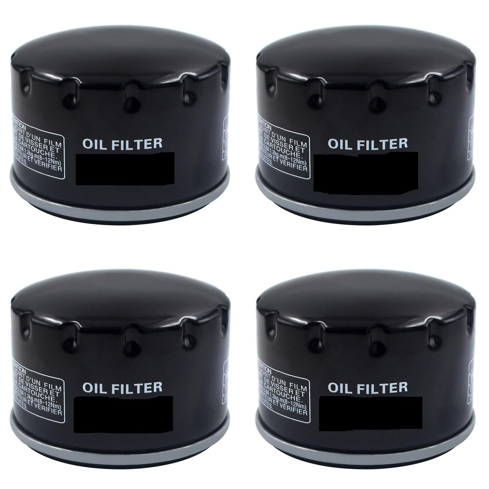 filtr oleju do motocykli Filtry oleju motocyklowego pasujące do BMW F650GS SEN F700GS F750GS F800GS F800GT F800R F800S F800ST F850GS K72 K80 K81 798(4 PCS)