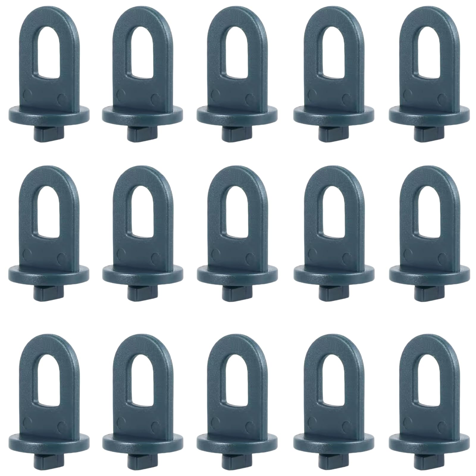 50Pcs Effective Green House Twist Clips Stable Plastic Plant Fixing Clips Save Space Garden Hanging Plants Hook for Insulation Mesh Shade