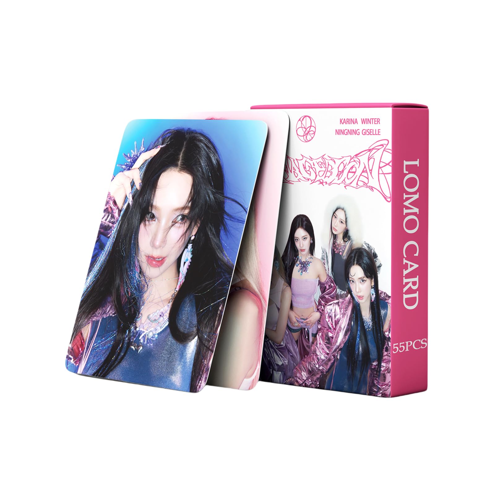 aespa KARINA Florevida バスボム トレカセット Aespa Photocard 55 pieces Kpop aespa photo card Kpop Aespa album