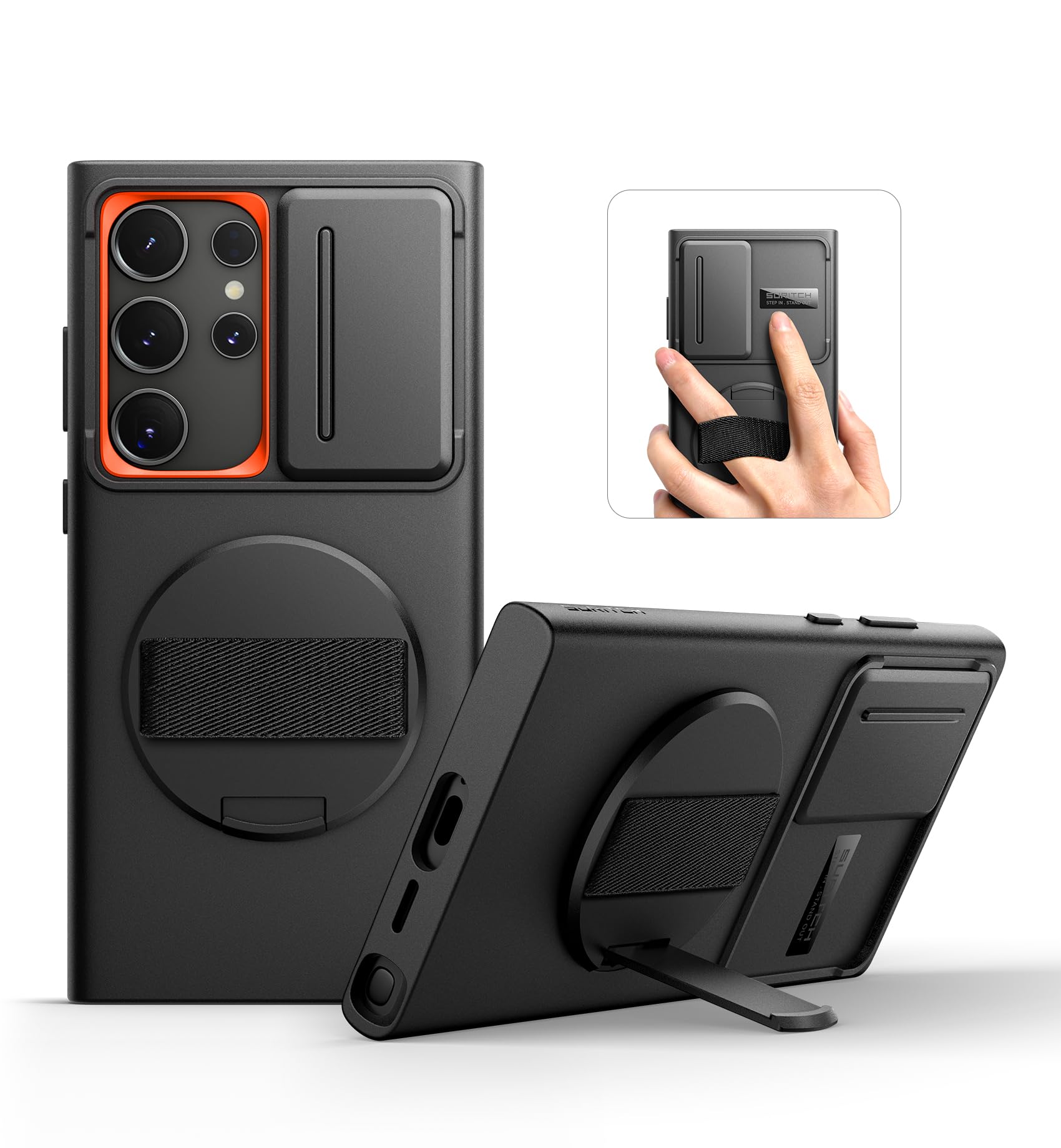 Amazon.com: SURITCH for Samsung Galaxy S24 Ultra Case with 360