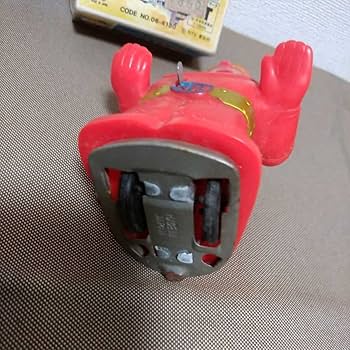Amazon.co.jp: 当時物 レッドバロン ゼンマイ走行人形 昭和