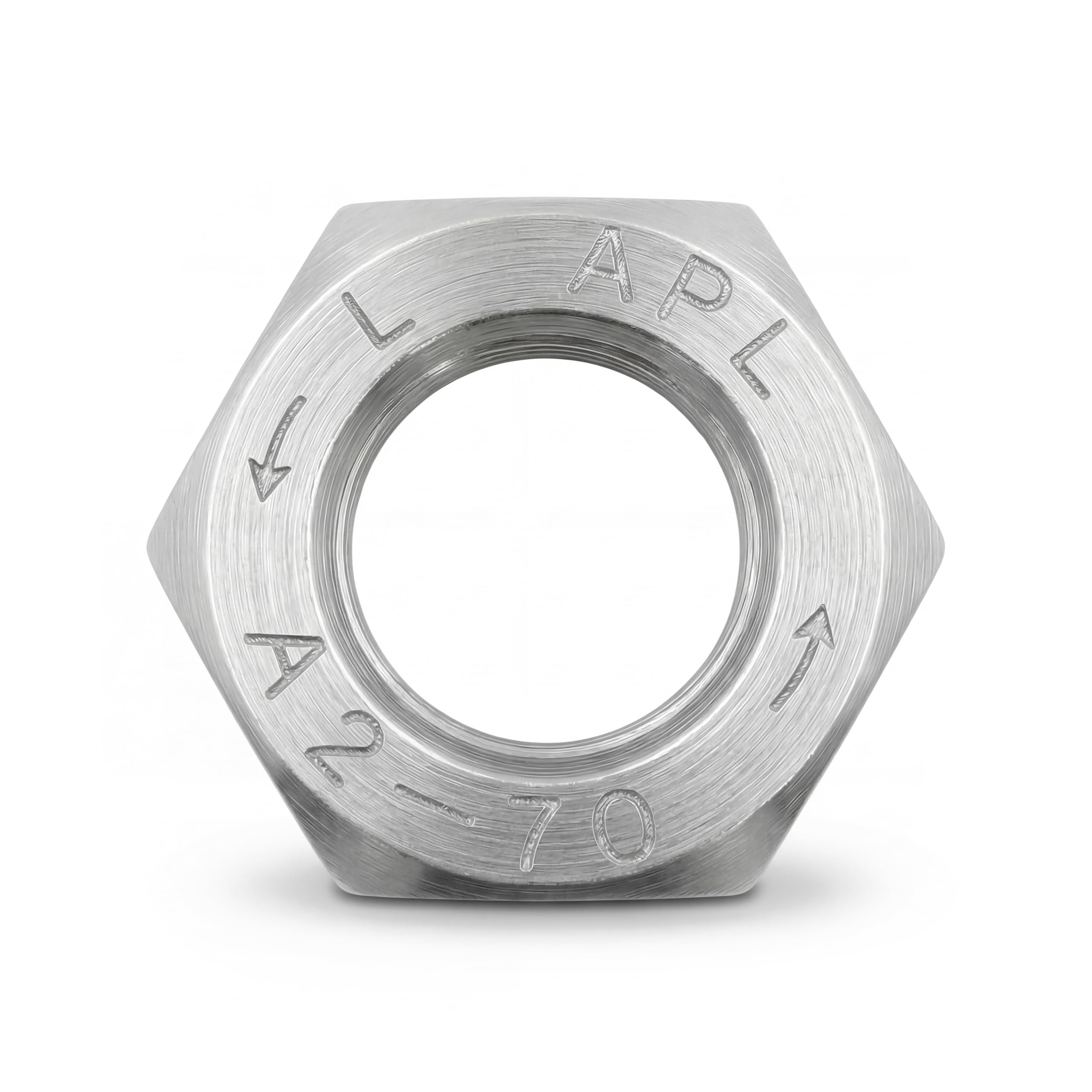 Dado esagonale a filettatura sinistra M5/M6/M8/M10/M12/M14/M16/M18/M20 DIN 934 in acciaio inox A2 (M16) x5