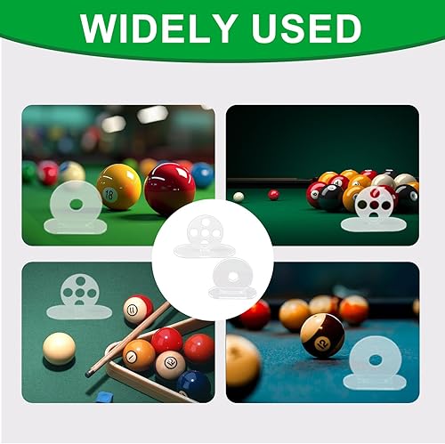 Miniatura 7 de 2 unidades de entrenamiento de taco de billar, 5 agujeros y de un solo agujero, herramienta de práctica para principiantes profesionales, accesorios