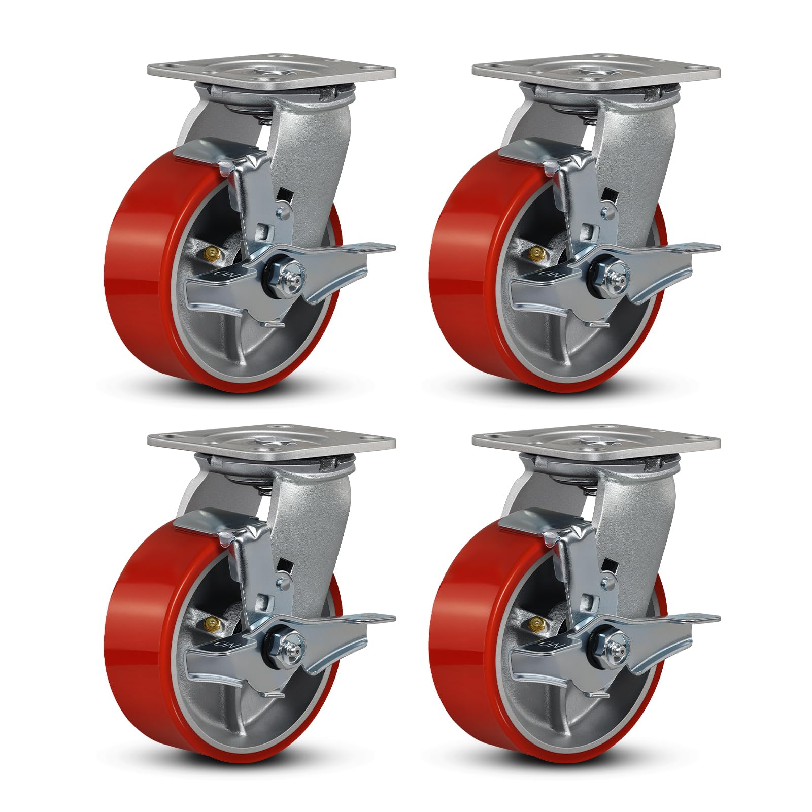 Heavy Duty Industrial Casters - 4000lb Capacity -1 Heavy Duty Industrial Casters - 4000lb Capacity -1