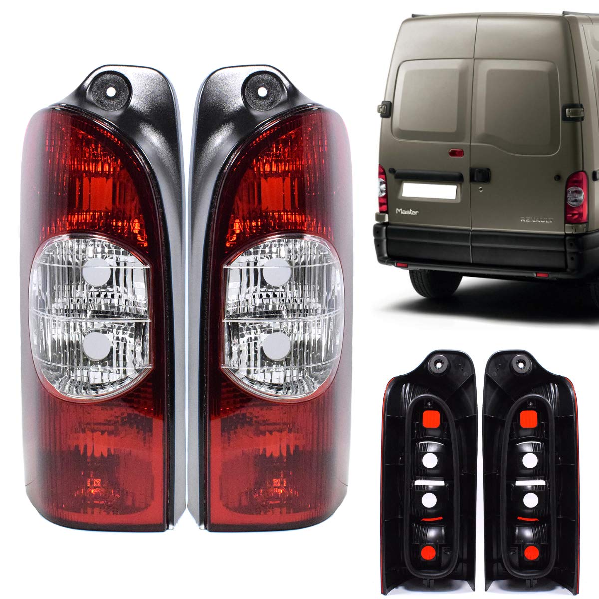 Nouvelle paire de feux arrière pour O.Movano R.Master N.Interstar 01-10 feux arrière