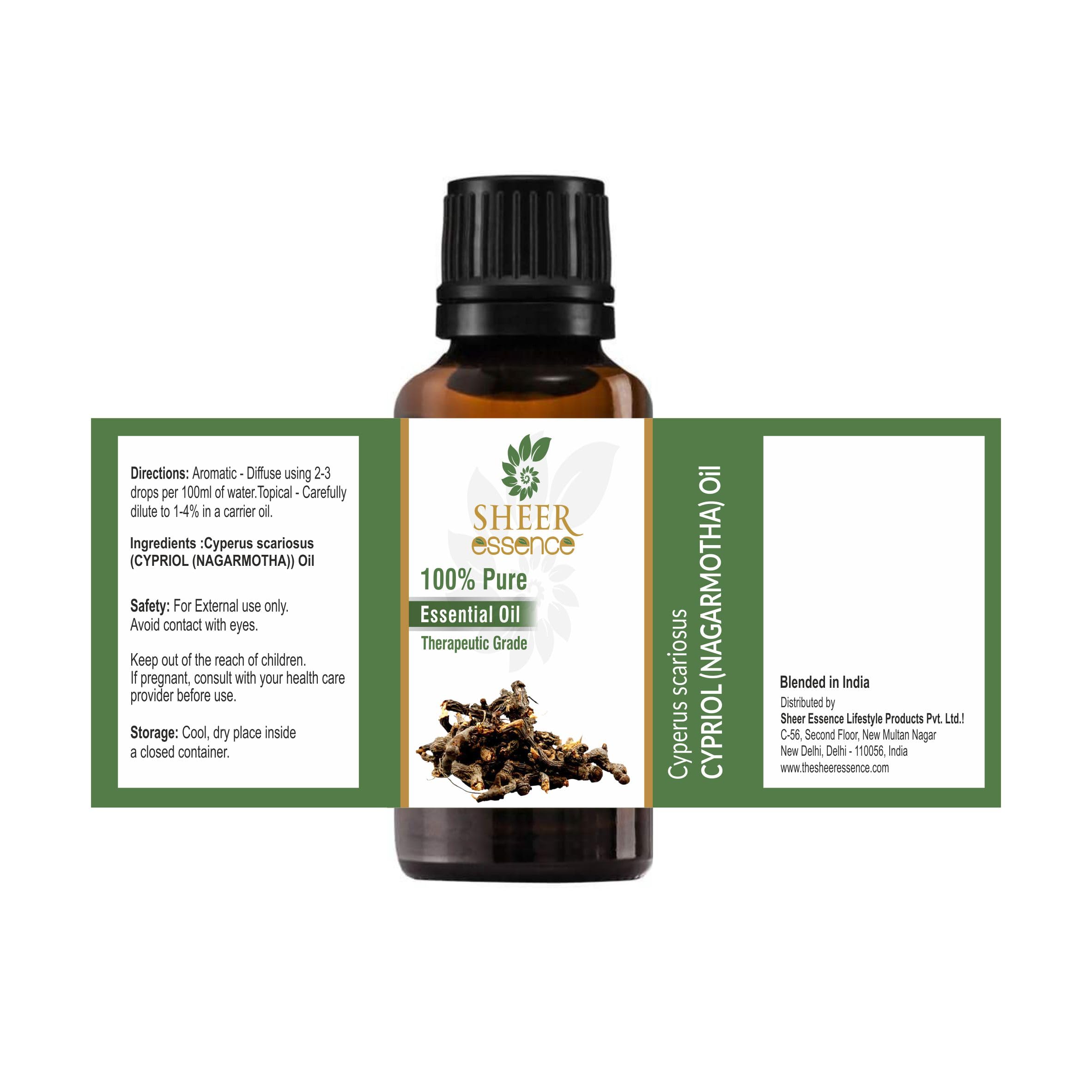 Amazon.com: Cypriol (Nagarmotha) Oil (Cyperus Scariosus) Essential 