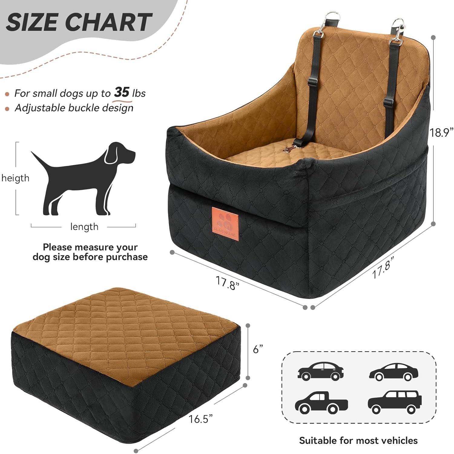 Secure and Stylish: The Ultimate Dog Car Seat for Small Breeds