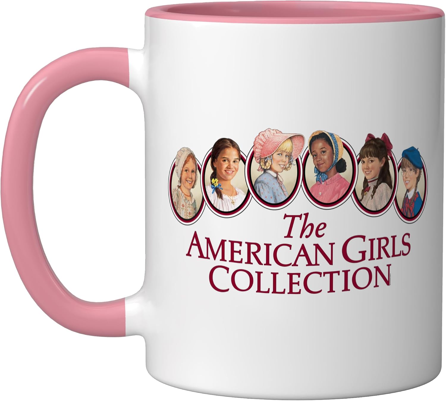American Girl - The American Girls Collection Original Dolls Ceramic Mug, Black/White