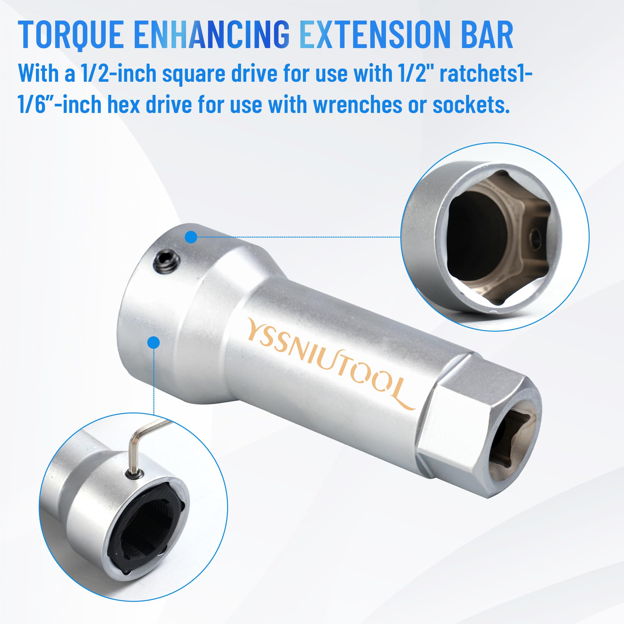 10-Piece Axle Spindle Thread Repair Kit - Complete Rethreading Tool Set With 8 Dies & Extension Bar