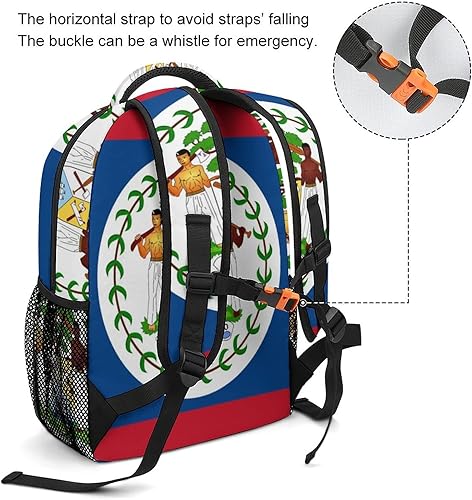 Miniatura 3 de Banderas de viaje para laptop con la bandera de Belice, unisex, a la moda, para la universidad