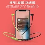 Beats Flex Wireless Earbuds Apple W1 Headphone Chip, Magnetic Earphones, Class 1 Bluetooth, 12 Hours of Listening Time, Built-in Microphone - Black