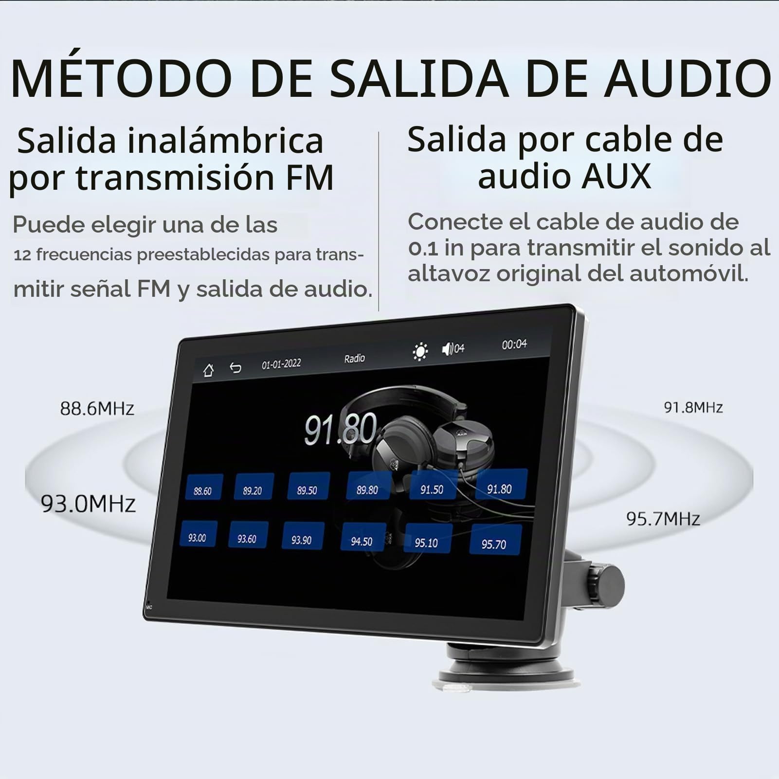 Amazon.com: Reproductor MP5 de 9 pulgadas para automóvil, pantalla