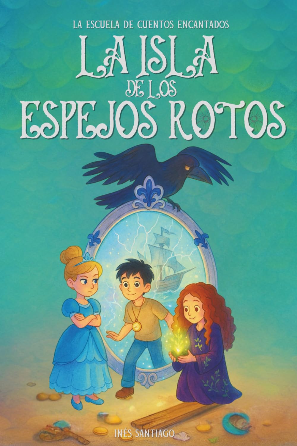 La isla de los espejos rotos: La escuela de cuentos encantados