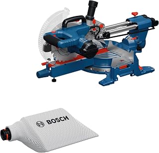 Bosch PRO Kabelgebundene Kapp- und Gehrungssäge GCM305-216S (inkl. Messlineal, Klemme, Staubbeutel, Sägeblatt, Schraubenschlüssel)