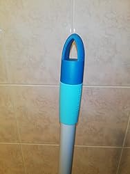 Leifheit Lavapavimenti Con Mop Rotante E Secchio - Snodo 360°, Strizzatura Intelligente, Manico Regolabile (Blu) - Foto 4