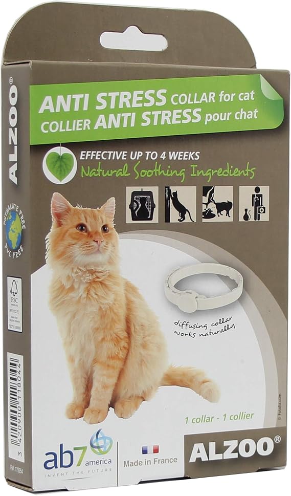 Calming Plant-Based Cat Collar 13.8 by Alzoo