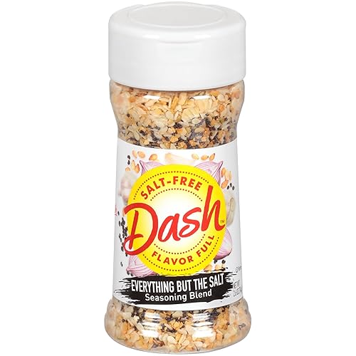 Dash Mezcla de condimentos sin sal, mezcla de condimentos con todo menos sal, 2.6 onzas