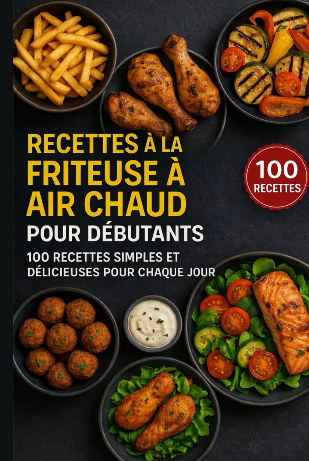 Recettes à la friteuse à air chaud pour débutants: 100 recettes simples et délicieuses pour chaque jour