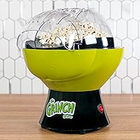 Vista 3 de Uncanny Brands Dr. Seuss El Grinch Máquina de Palomitas - Dr. Seuss Electrodoméstico de Cocina The Grinch