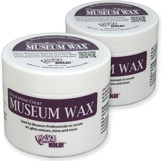 Quakehold! 66112 Museum Wax, Clear 2 Ounce (Pack of 2)