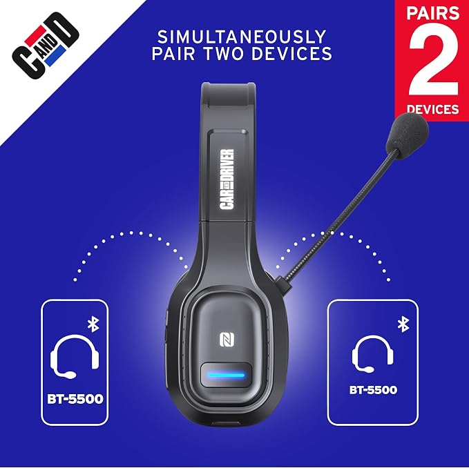 Auricular Bluetooth On-ear Car and Driver CAD-BT miniatura 4