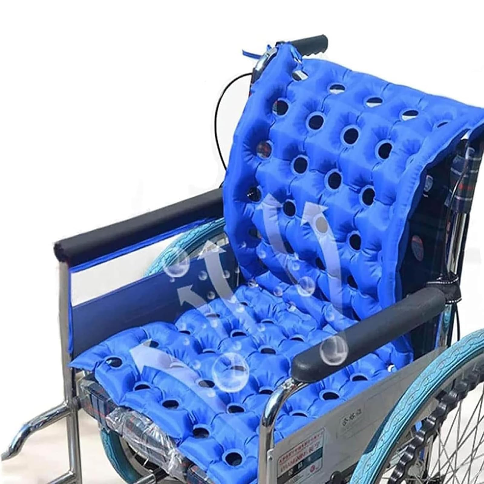Materasso antidecubito con pompa ad aria, design impermeabile per alleviare la pressione e comfort