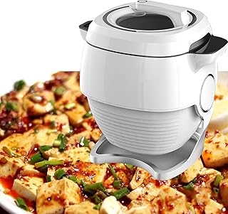 Automatic Cooking Machine, 2000W Commercial Food Processor, 360° Rotating And 3D All-Round Heating, Intelligent Automatic Cooking Machine(110V)