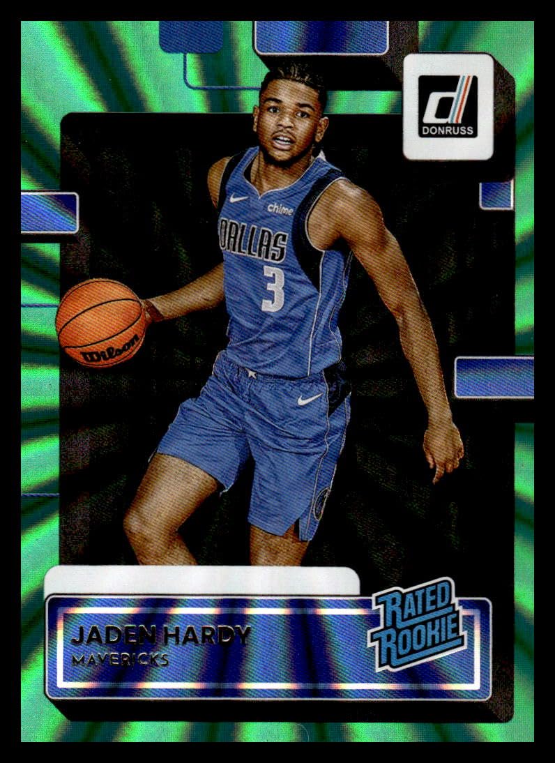Amazon.com: 2022-23 Donruss Holo Green Laser #235 Jaden Hardy