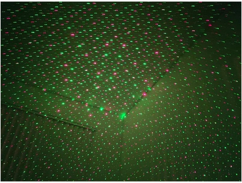 Moving Green and Red - 2 Color Laser Landscape Projector Light w/ Remote Landscaping Decoration Holiday Lighting Christmas Lights Outdoor Laser Amazer