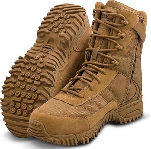 Altama Vengeance SR 8" Cremallera Lateral - Botas Unisex - Piel de grano completo - Forro textil - Lengua reforzada