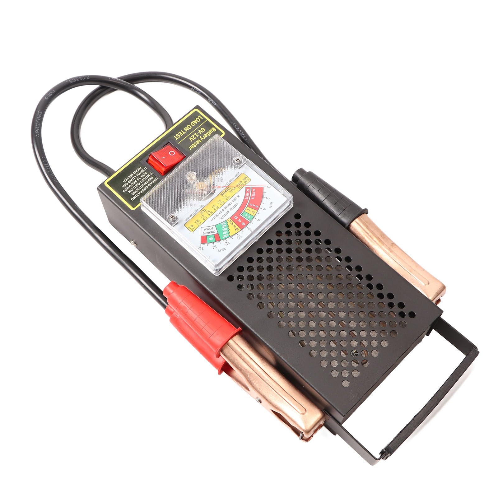 Tester per Batterie per Auto, Sistema di Ricarica da 6 V a 12 V, Analizzatore di Batterie per Auto Dal Design Multifunzionale per Batterie per Auto Elettriche, Adatto per