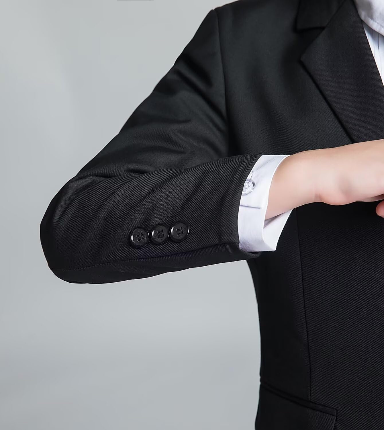 Boys' Blazer Suit Jacket Slim Fit Kids School Blazer Coat - Image 4