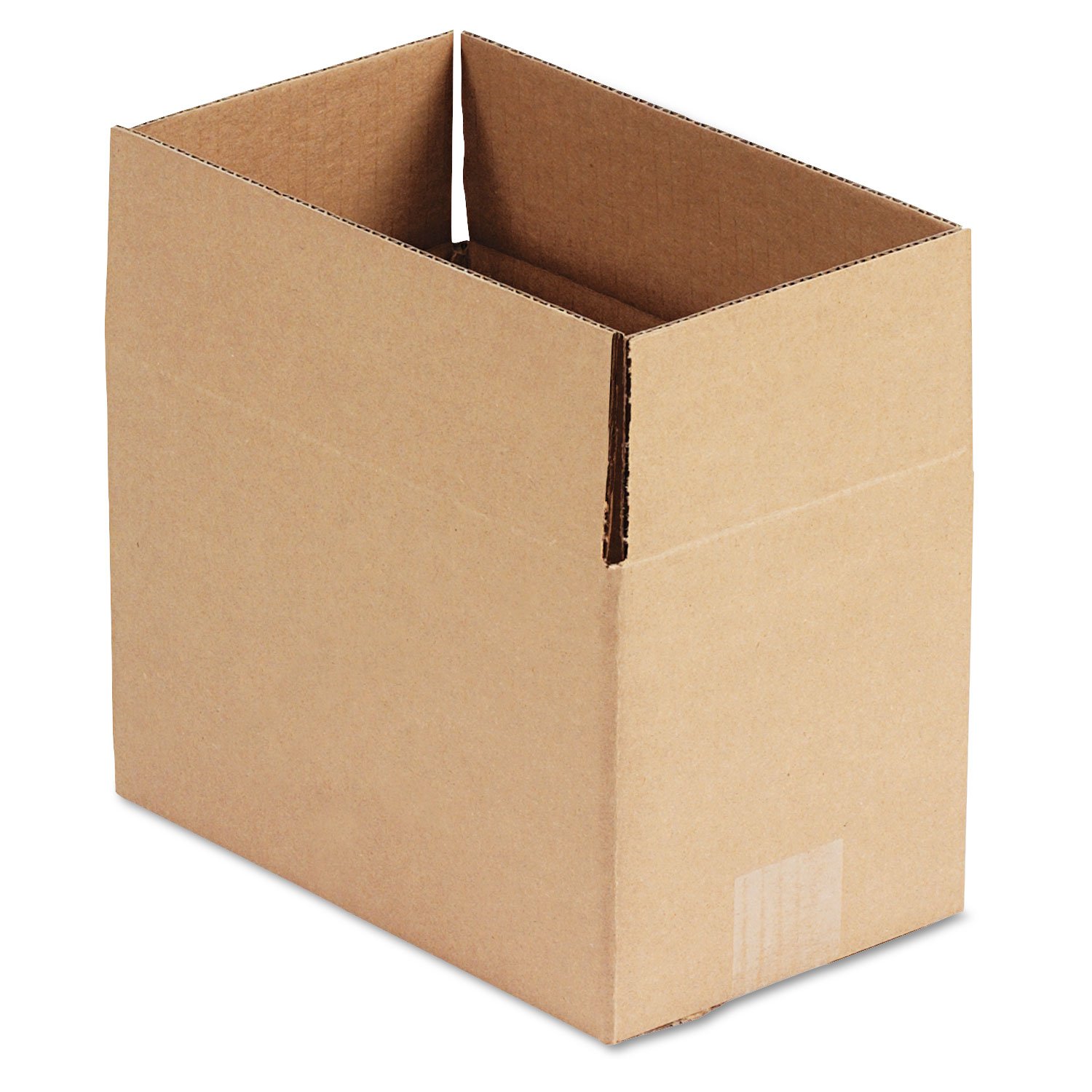 General Supply 1066 Brown Corrugated - Fixed-Depth Shipping Boxes, 10l X 6w X 6h, 25/Bundle