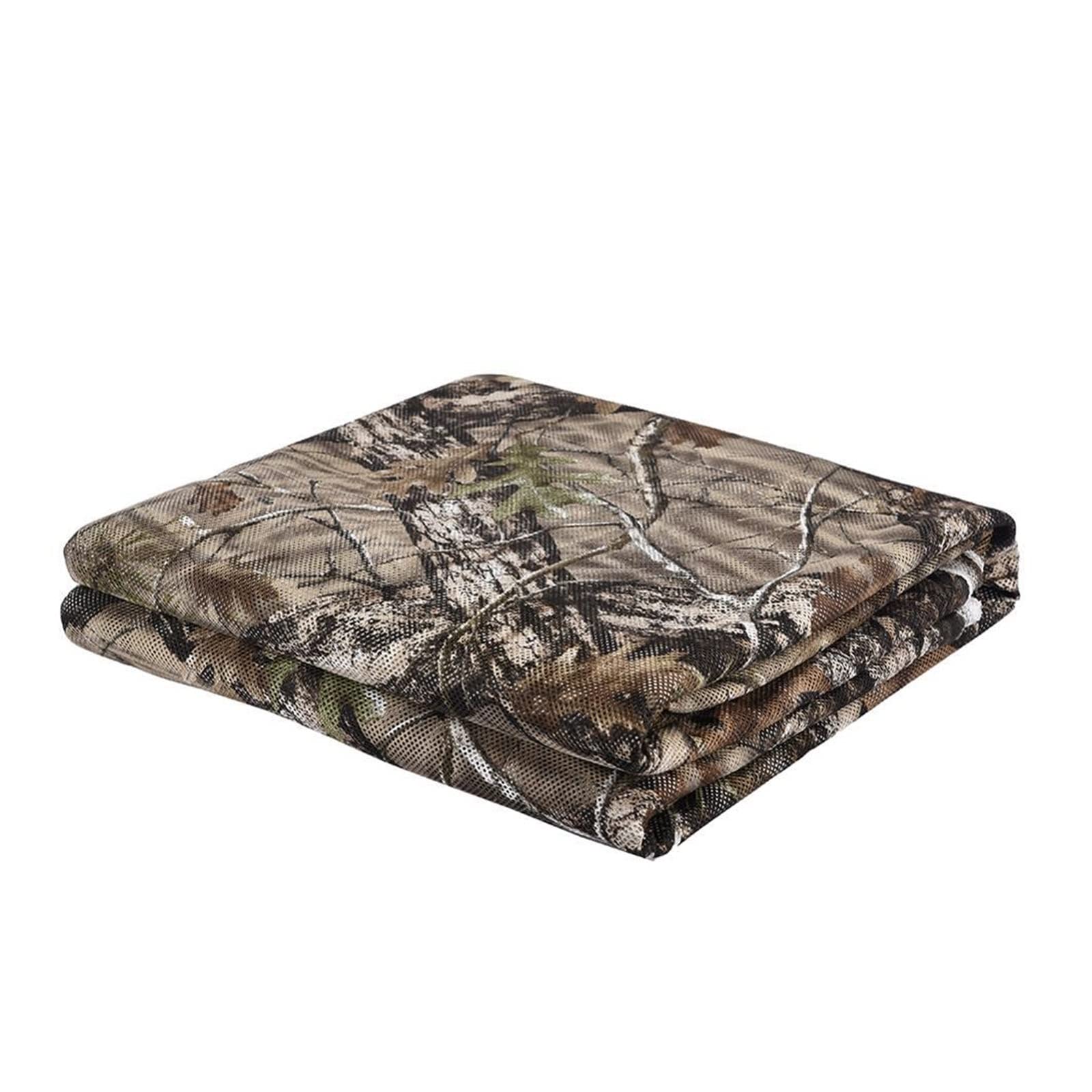 WQPMNYG 300D Camouflage Netting - Outdoor Sun Shade Awning Cover 1.5m Wide Camo Fabric for Garden Fence Decoration Durable Mesh Shelter (Maple1 1.5x10m)