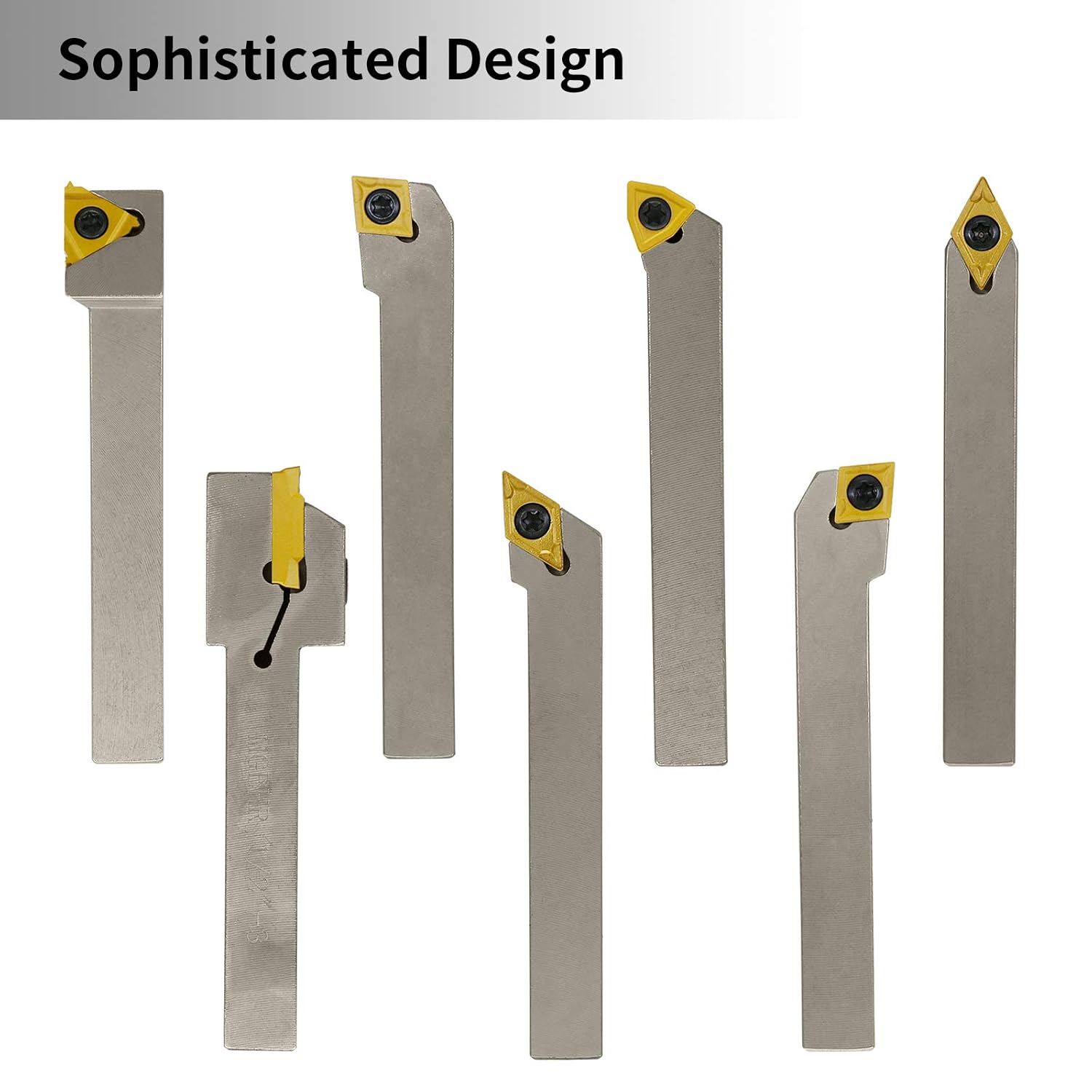 Flаѕh Sаlе Indexable Lathe Turning Tool,1/2 Shank 7 Pieces Carbide Turning Tool Set,Mental Lathe Tools Holder with Portable Case,for Turning Grooving Threading with Tin Coated Carbide Inserts. Flаѕh Dеаlѕ - 50% оƒƒ Indexable Lathe Turning Tool,1/2 Shank 7 Pieces Carbide Turning Tool Set,Mental Lathe Tools Holder with Portable Case,for Turning Grooving Threading with Tin Coated Carbide Inserts.