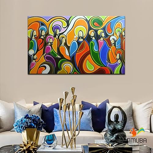 Miniatura 9 de Pintura de la Última Cena - Lienzo decorativo de pared de la última cena, decoración de pared para comedor, La Ultima Cena Cuadro, imagen moderna de