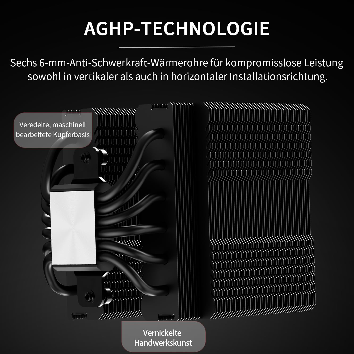 TR Peerless Assassin 120 VISION MAX ARGB Black CPU-Luftkühler, PC-Kühler mit 2x TL-K12 PWM-Lüftern, 5 Zoll magnetischem Display (480x854 Auflösung), für LGA1851/1700 & AM5