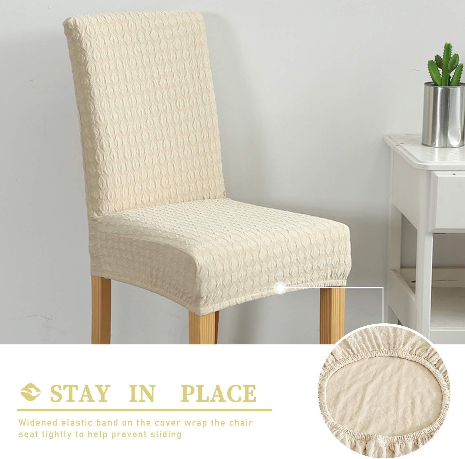 60% Off Discount O'woda 6 Pack Dining Chair Covers Stretch, Dining Chair Slipcover, Spandex-Polyester Removable Washable, Protector Slipcovers for Home, Kitchen, Party, Banquet, Restaurant (Gray) Black Friday - 70% OFF O'woda 6 Pack Dining Chair Covers Stretch, Dining Chair Slipcover, Spandex-Polyester Removable Washable, Protector Slipcovers for Home, Kitchen, Party, Banquet, Restaurant (Gray)