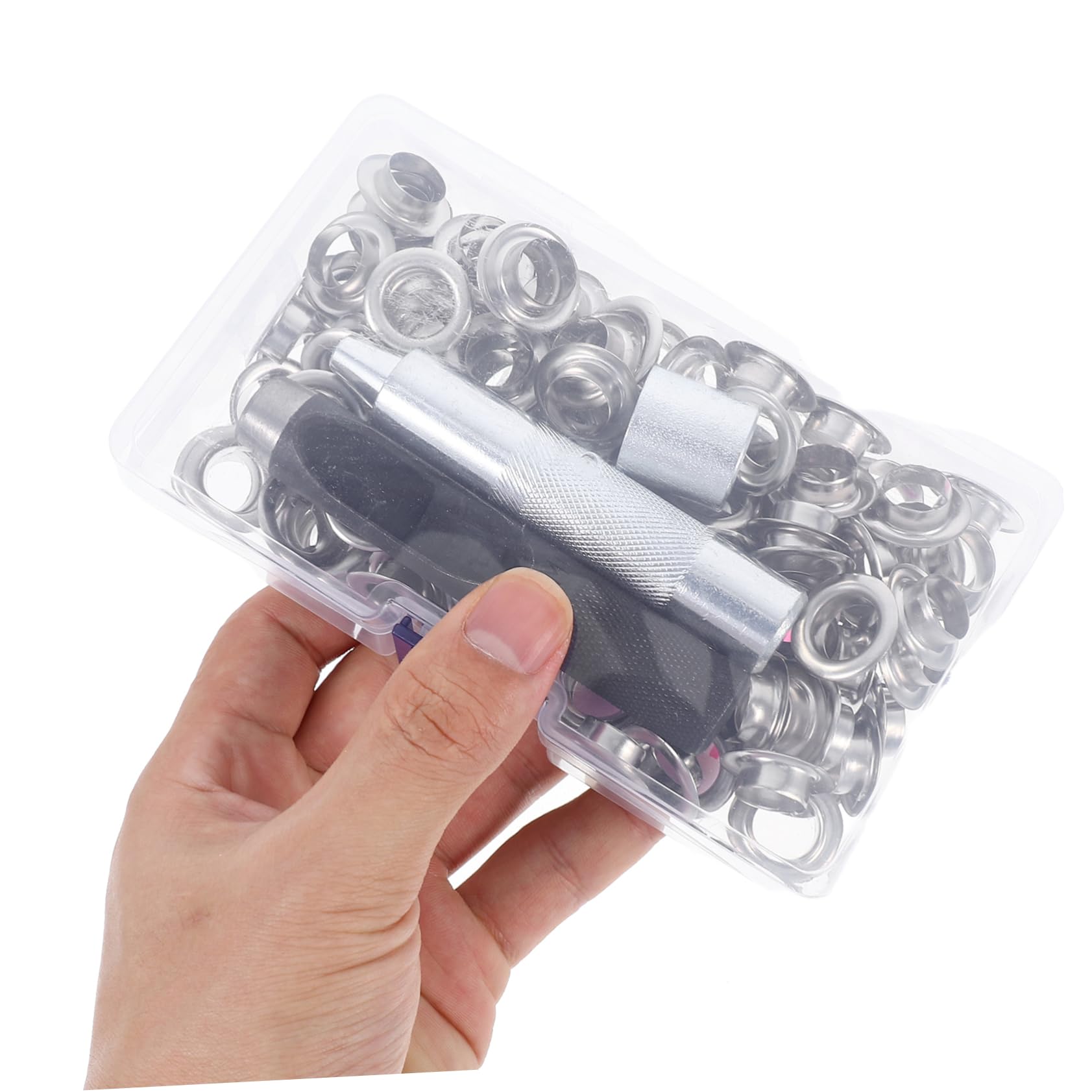 100sets Per Occhielli Kit Punzoni Per Grommet Occhielli Installazione Tende Teloni e