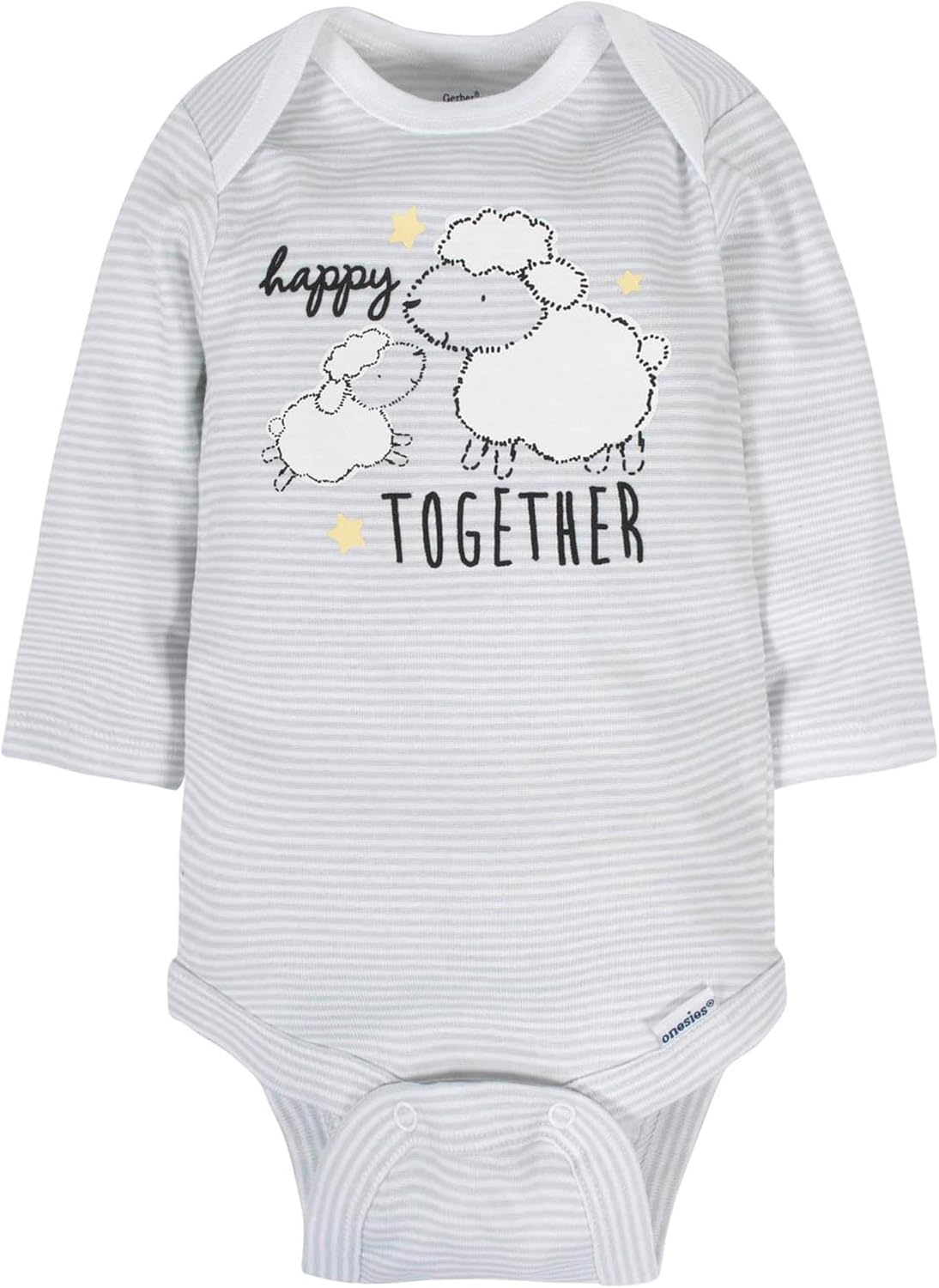 Gerber Unisex Baby 6 Pack Long-sleeve Onesies Bodysuit - Image 4