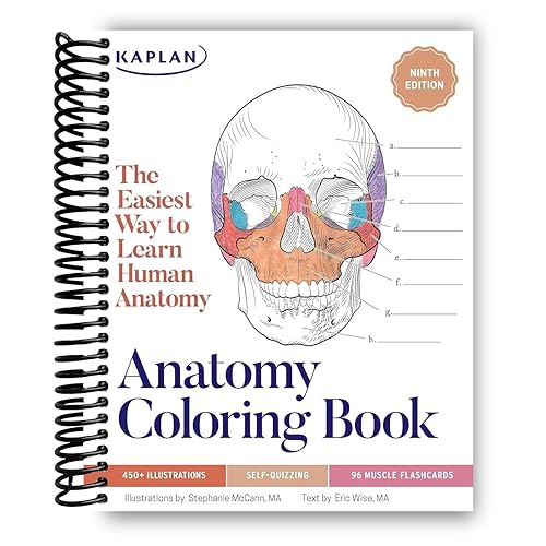 Anatomy Coloring Book (Kaplan Test Prep)