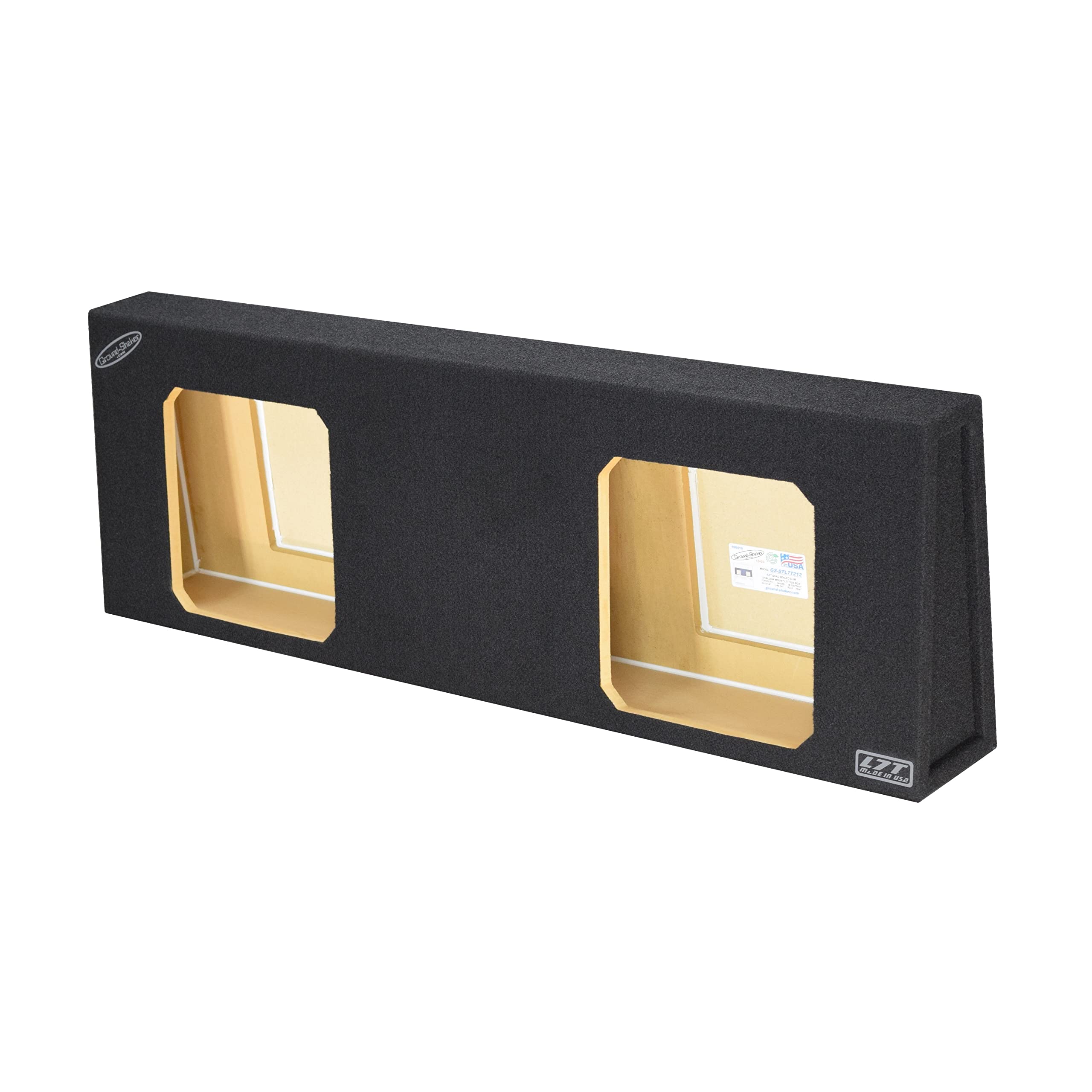 12" Dual Sealed Sub Box for L7T Subs Subwoofer Enclosure for Regular Cab Trucks Speaker Box