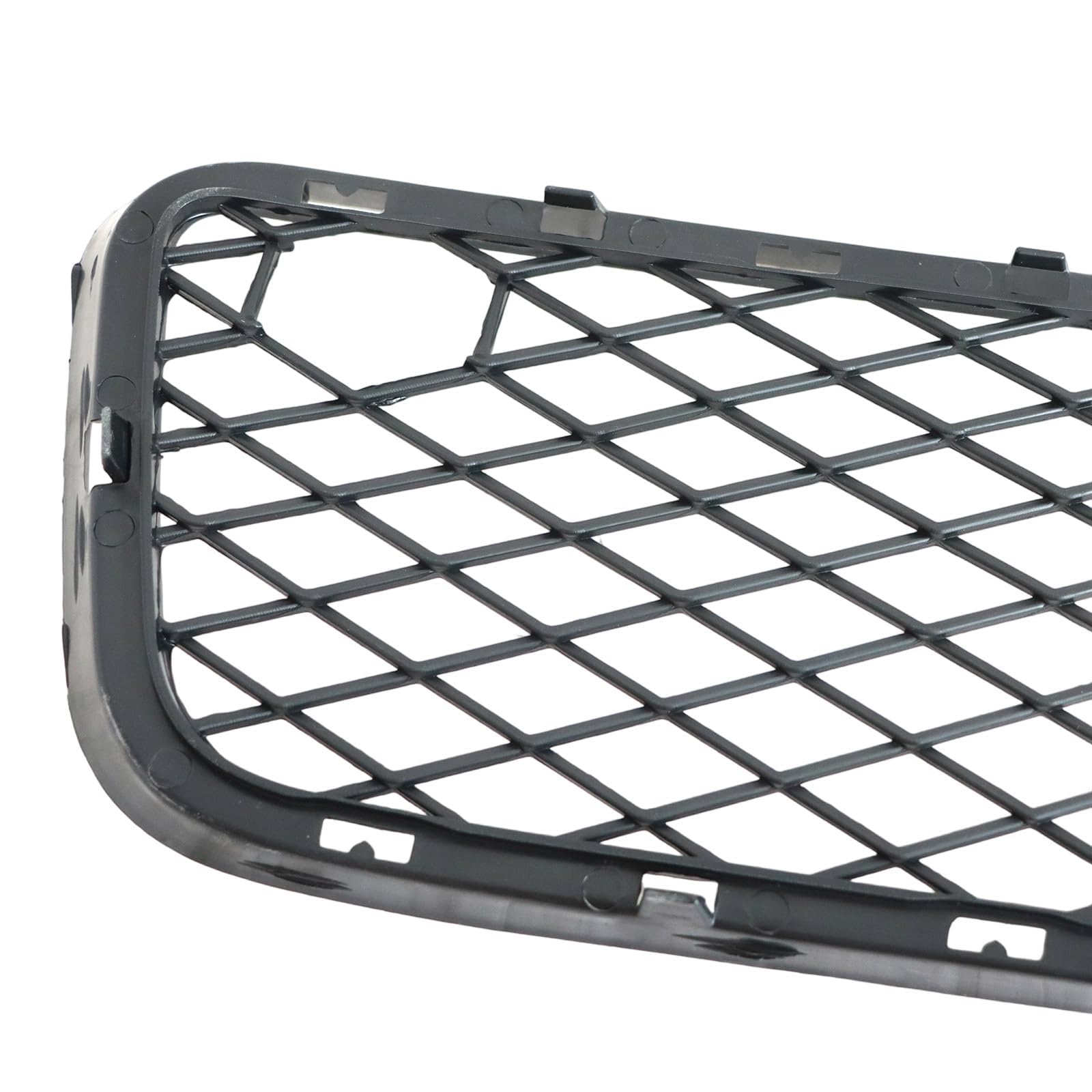 Kühlergitter Kühlergrill Frontgitter Grill schwarz matt SET Kompatibel mit BMW X5 E70 2007-2010 51117159597 51117163956