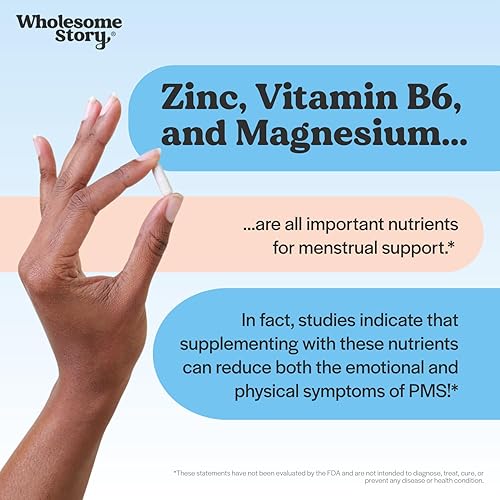 Miniatura 4 de Suplementos de glicinato de magnesio y picolinato de zinc 3 en 1 con vitamina B6 | Magnesio y vitamina de zinc | Salud reproductiva y fertilidad,